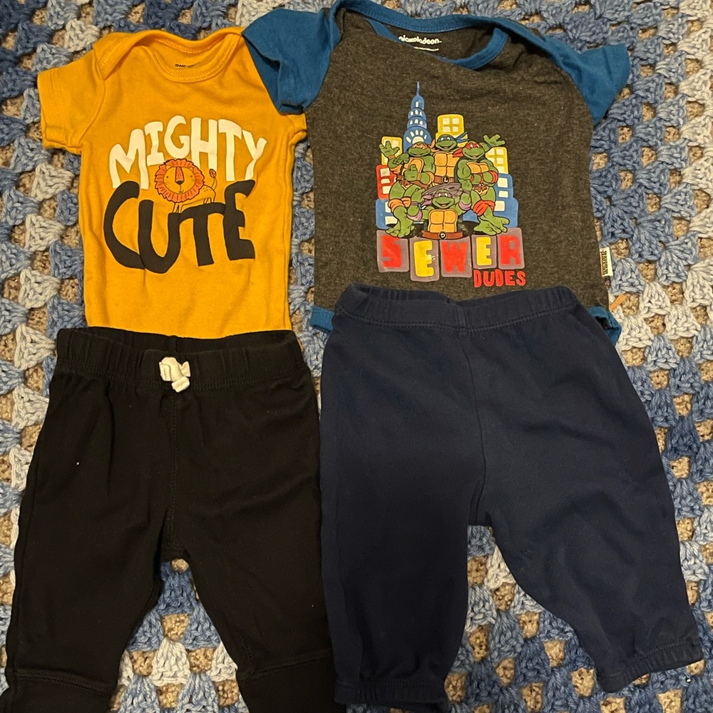 Baby boy outfits, Ninja Turtles, Mighty cute Lion